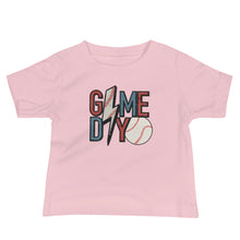 Load image into Gallery viewer, Baseball Game Day Baby Tee
