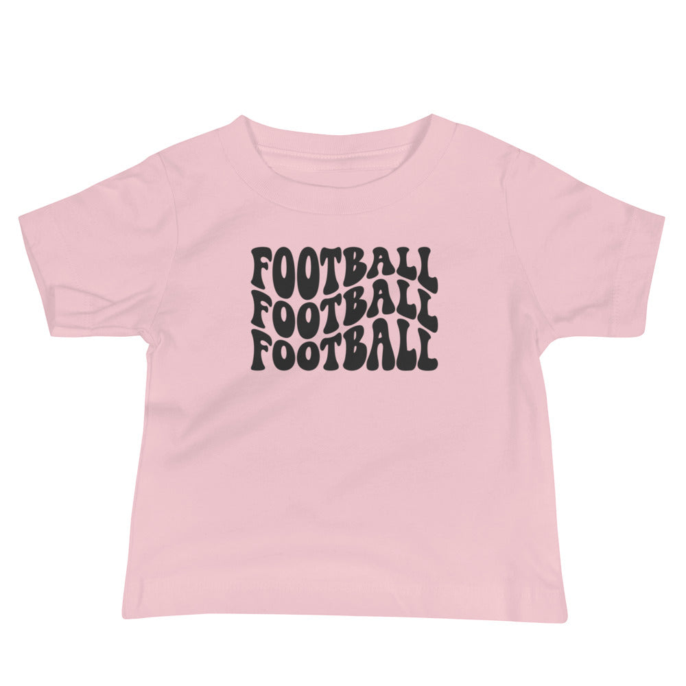 Football Wave Baby Tee