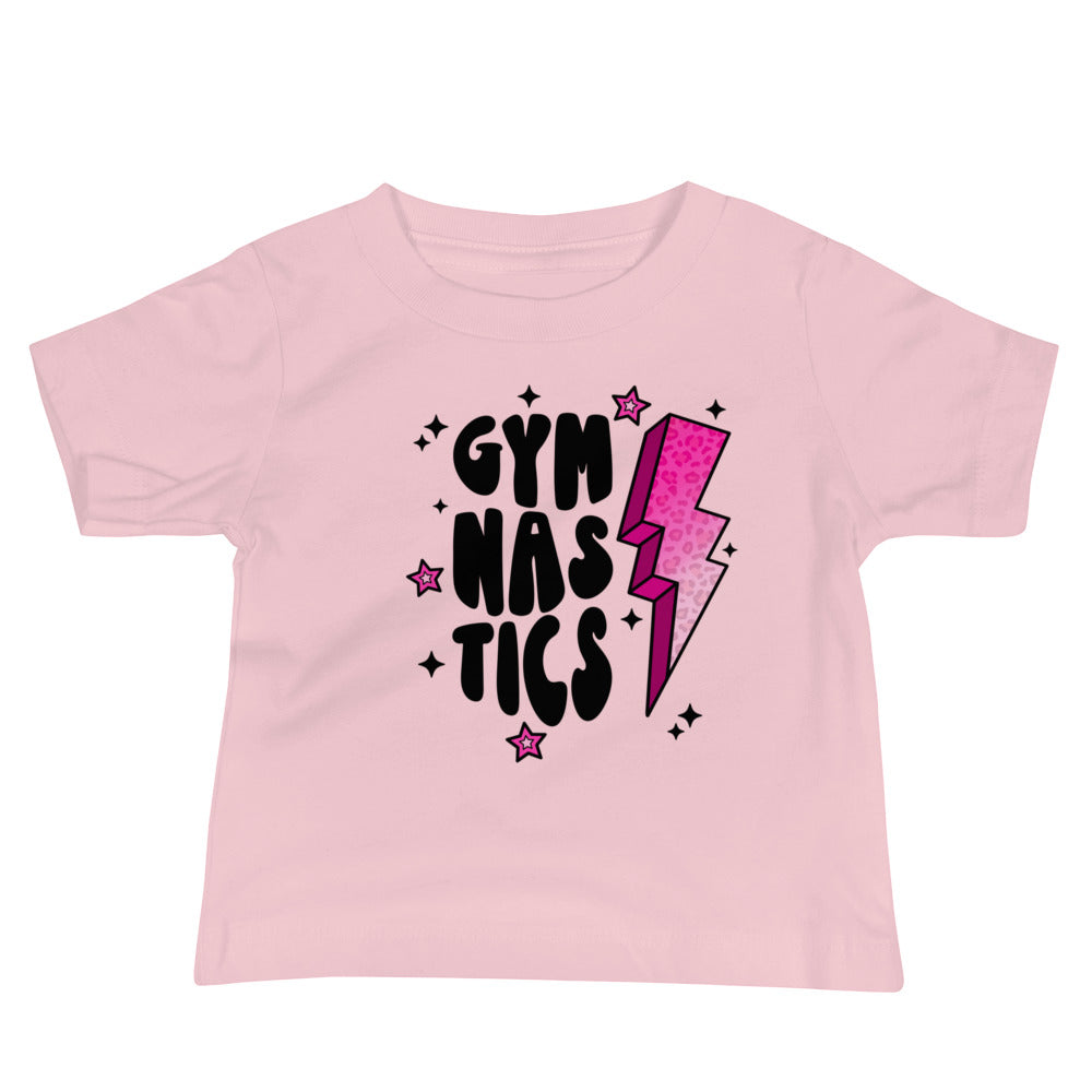 Gymnastics Lightning Baby Tee
