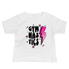 Load image into Gallery viewer, Gymnastics Lightning Baby Tee
