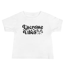 Load image into Gallery viewer, Lacrosse Vibes Baby Tee
