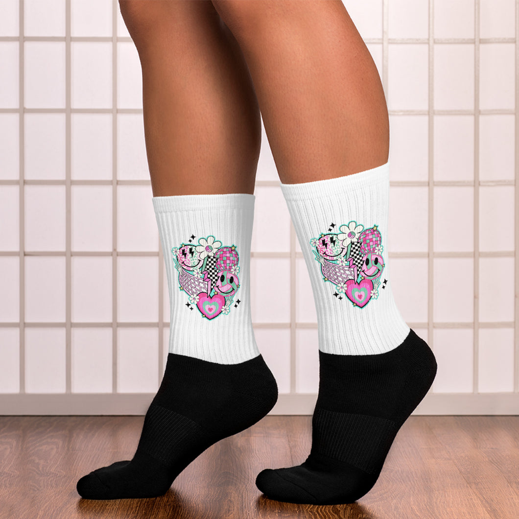 Retro Volleyball Socks