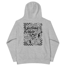 Load image into Gallery viewer, Lacrosse Vibes Front &amp; Back Youth Hoodie
