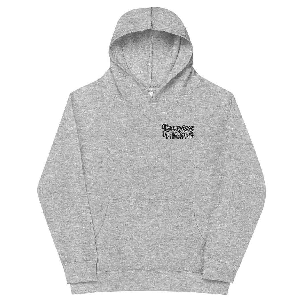 Lacrosse Vibes Front & Back Youth Hoodie