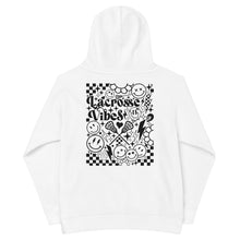 Load image into Gallery viewer, Lacrosse Vibes Front &amp; Back Youth Hoodie
