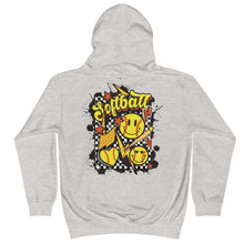 Load image into Gallery viewer, Retro Softball Youth Hoodie
