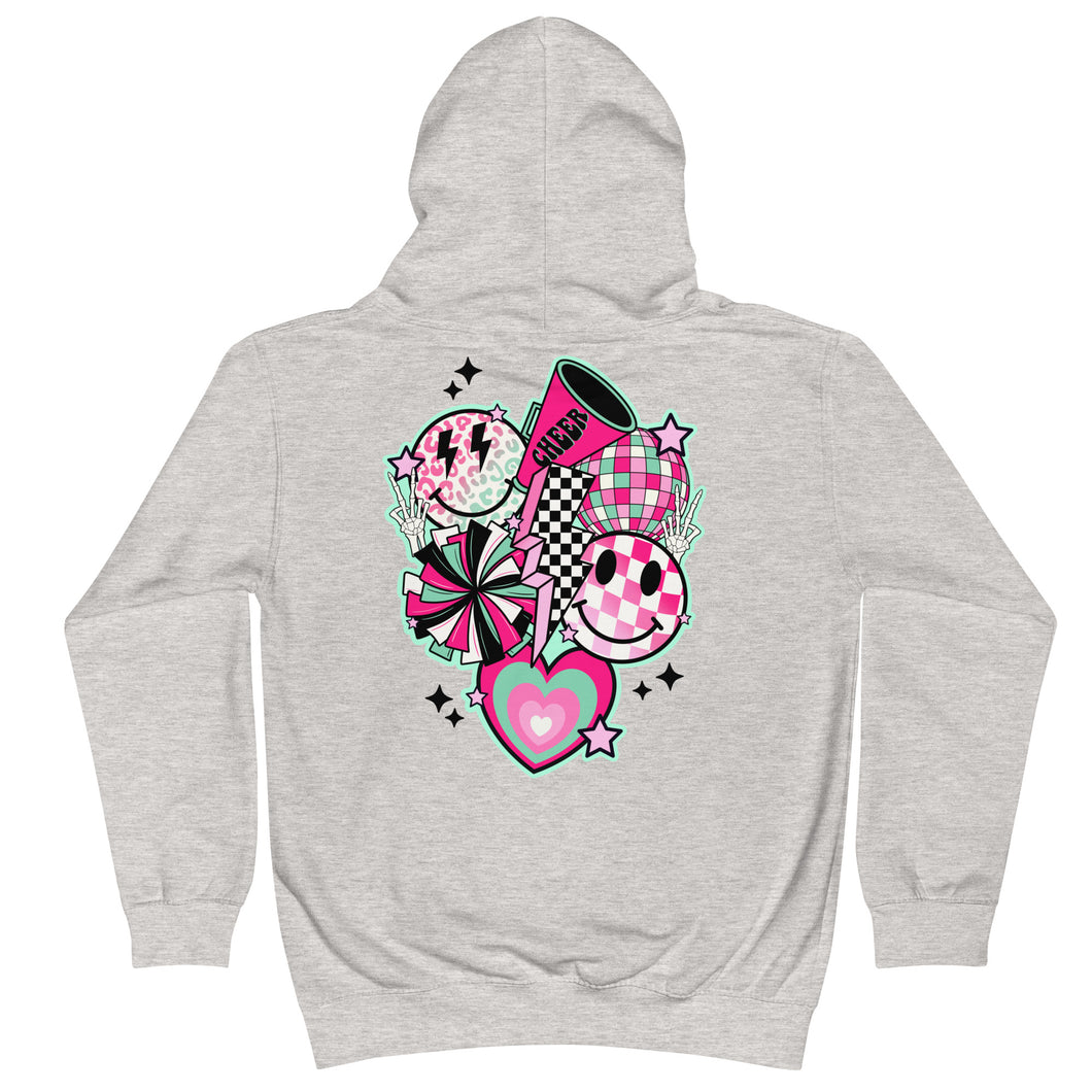 Retro Cheer Youth Hoodie