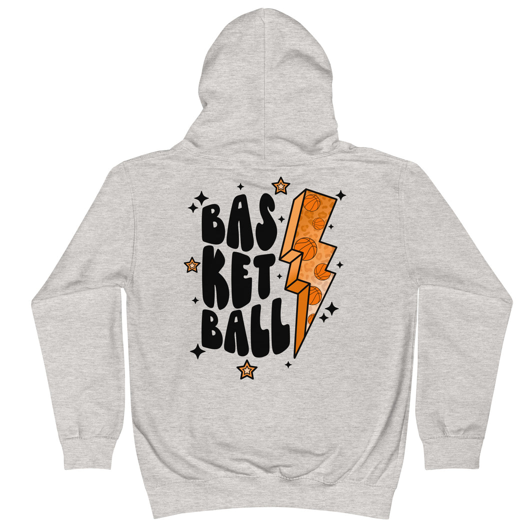 Basketball Lightning Youth Hoodie