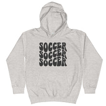 Load image into Gallery viewer, Soccer Wave Youth Hoodie
