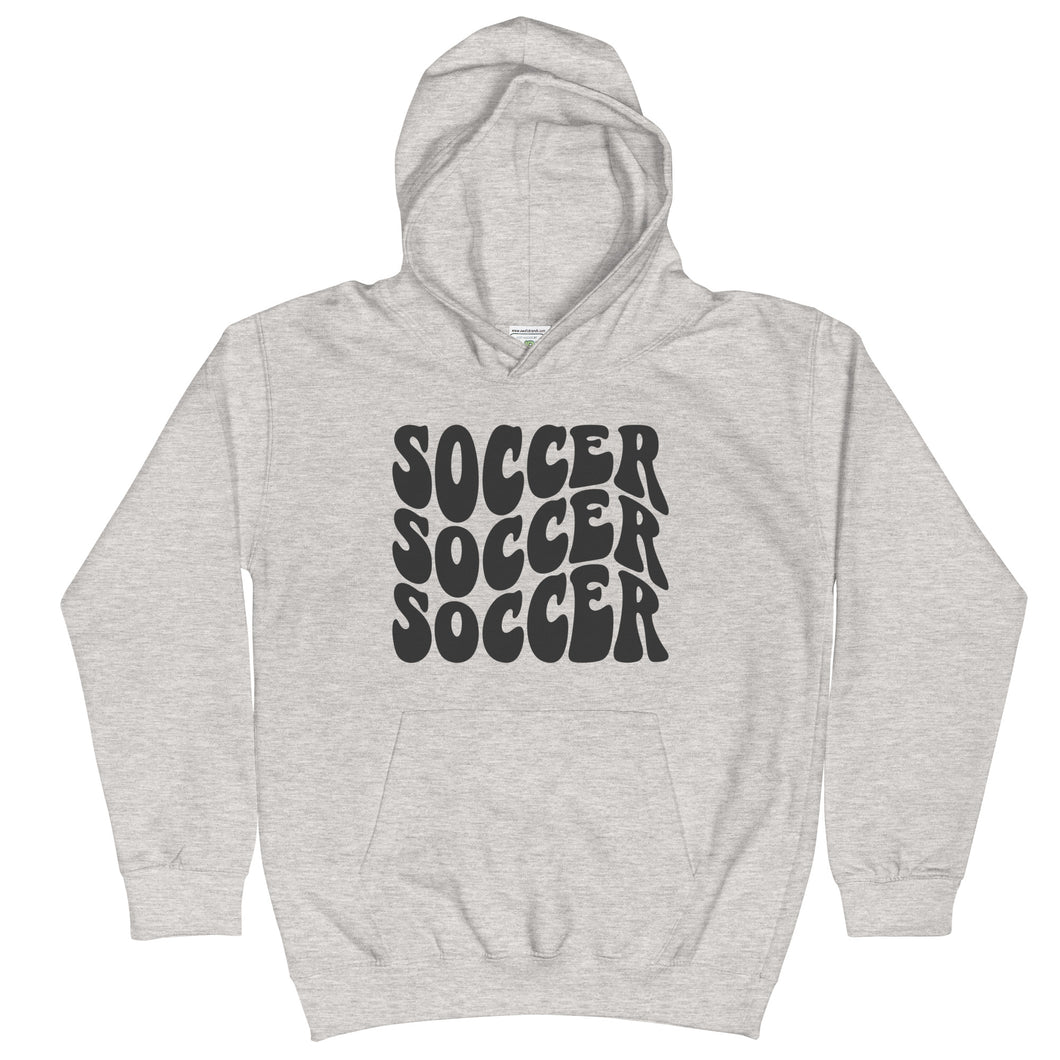 Soccer Wave Youth Hoodie