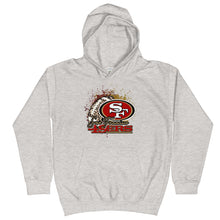 Load image into Gallery viewer, 49ers Splatter Youth Hoodie(NFL)
