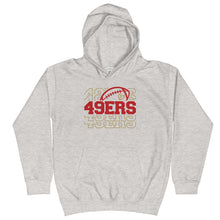 Load image into Gallery viewer, 49ers Stacked Youth Hoodie(NFL)
