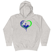 Load image into Gallery viewer, Seahawks Heart Youth Hoodie(NFL)
