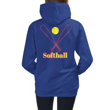 Load image into Gallery viewer, No Limit For Greatness Softball Youth Hoodie
