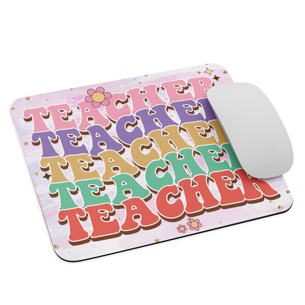 Teacher Stacked Mouse Pad