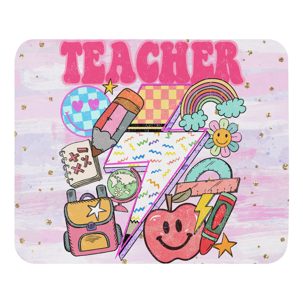 Groovy Teacher Mouse Pad