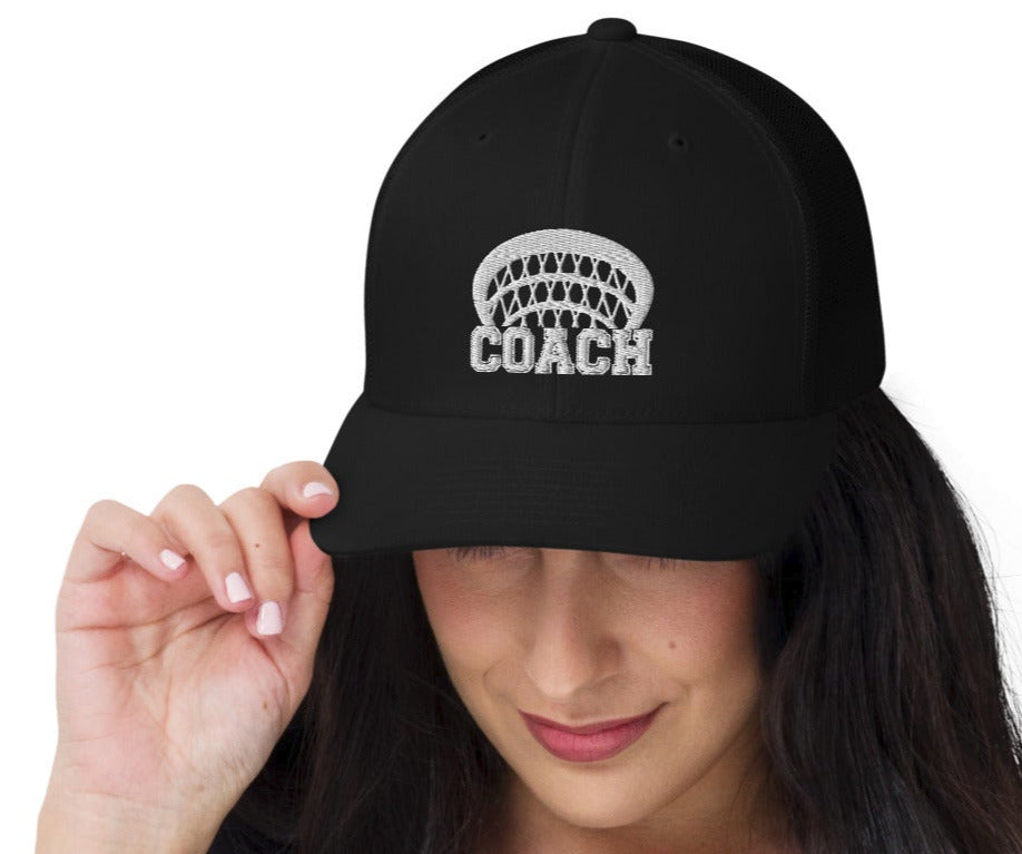 Lacrosse Coach Trucker Hat