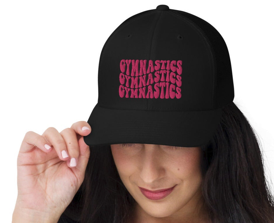 Gymnastics Wave Trucker Hat