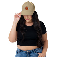 Load image into Gallery viewer, Basketball Smile Trucker Hat
