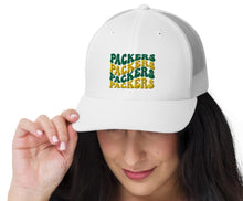 Load image into Gallery viewer, Packers Wave Trucker Hat(NFL)
