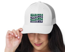 Load image into Gallery viewer, Seahawks Wave Trucker Hat(NFL)
