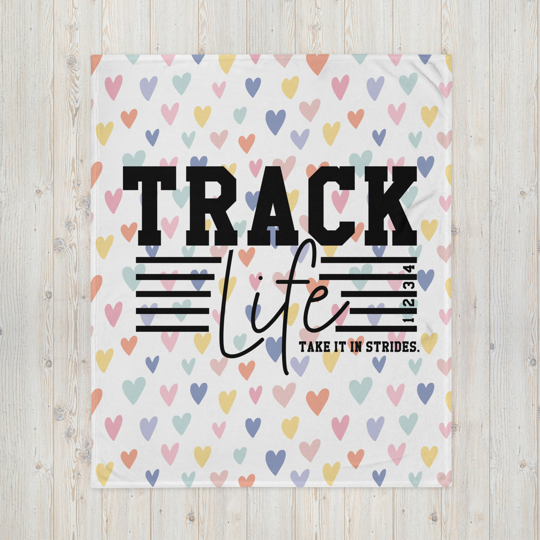 Track & Field Throw Blanket