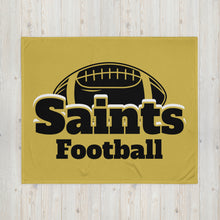 Load image into Gallery viewer, Saints Throw Blanket(NFL)
