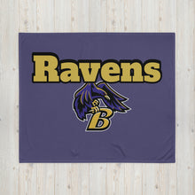 Load image into Gallery viewer, Baltimore Ravens Throw Blanket(NFL)
