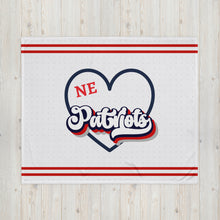 Load image into Gallery viewer, NE Patriots Retro Throw Blanket(NFL)
