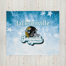 Load image into Gallery viewer, Jaguars Football Throw Blanket(NFL)
