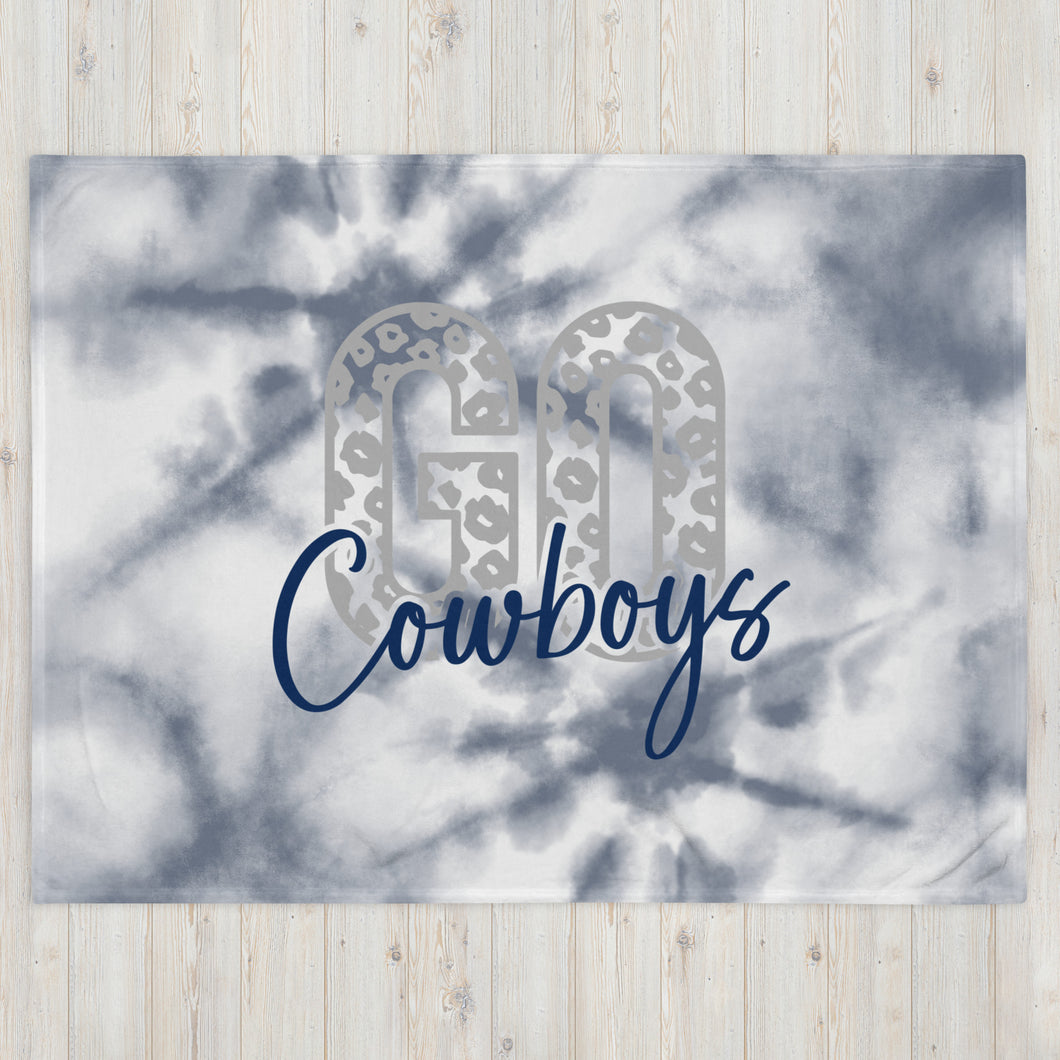 Go Cowboys Throw Blanket(NFL)