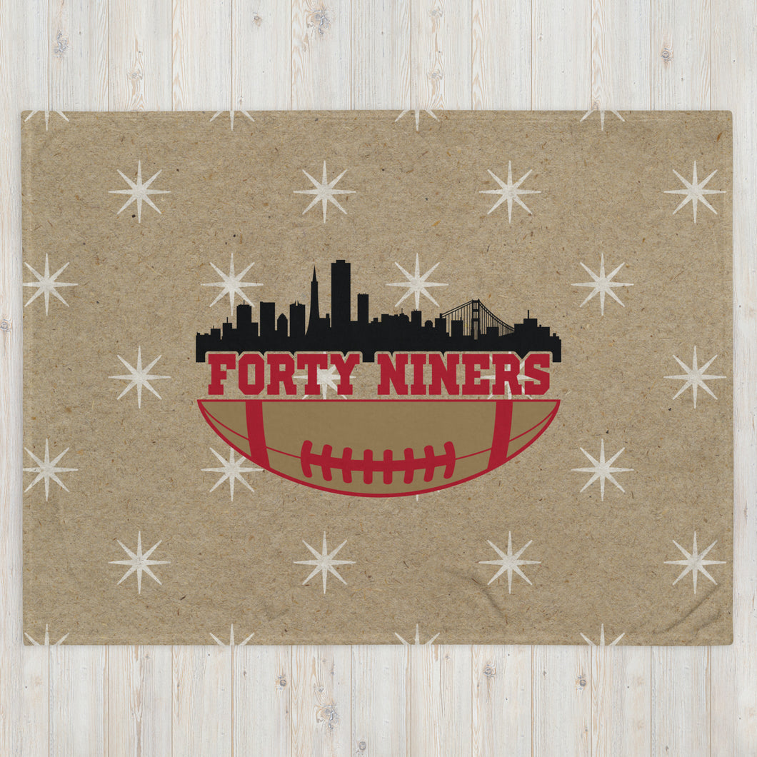 SF 49ers Throw Blanket(NFL)