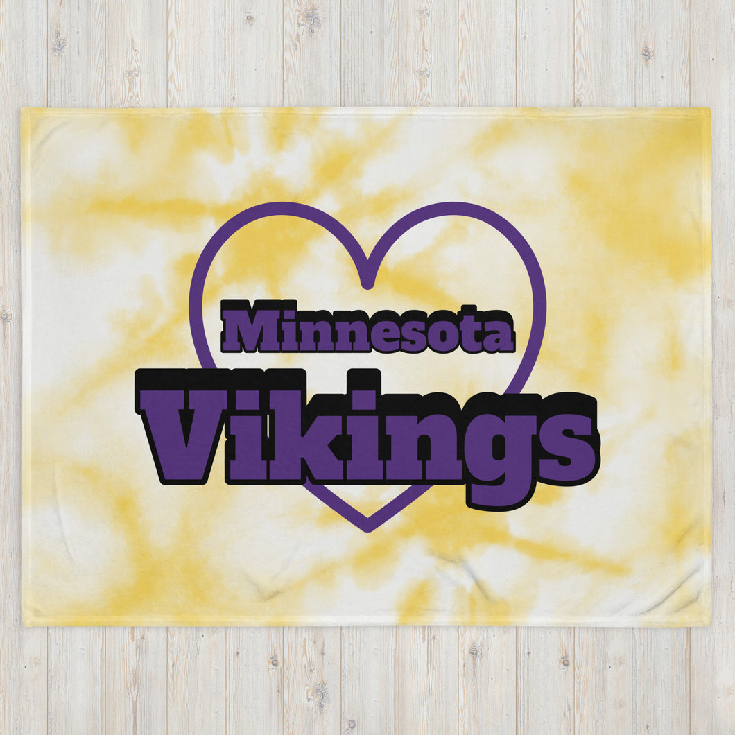 Minnesota Vikings Throw Blanket(NFL)