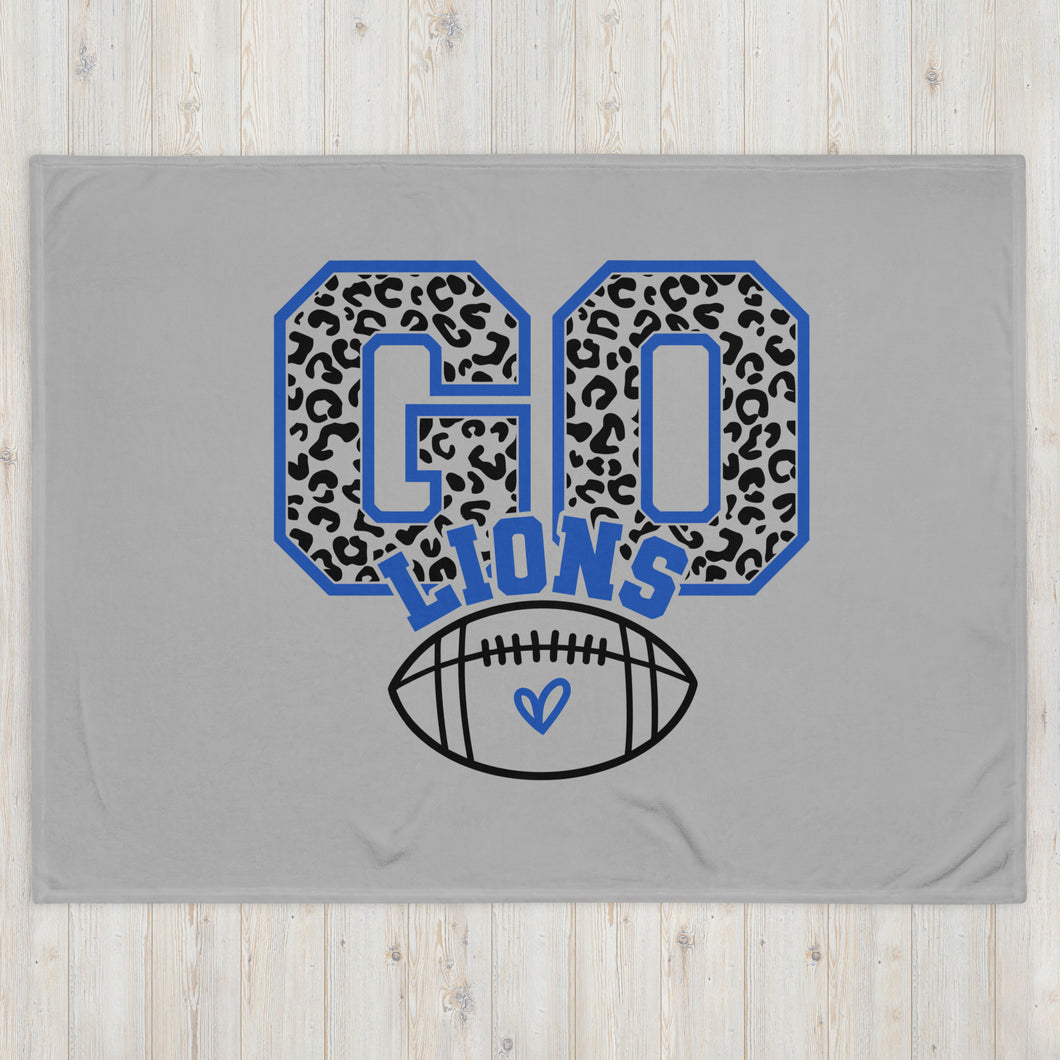 Go Lions Throw Blanket(NFL)