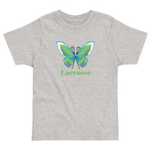 Load image into Gallery viewer, Butterfly Lacrosse Toddler Tee
