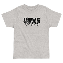 Load image into Gallery viewer, Love Tennis Toddler Tee
