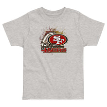 Load image into Gallery viewer, 49ers Splatter Toddler T-shirt(NFL)
