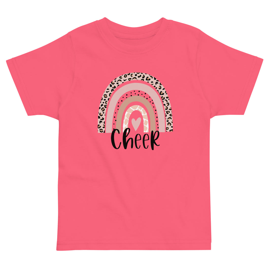 Cheer Rainbow Toddler T-shirt