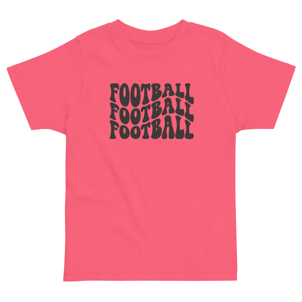 Football Wave Toddler Tee