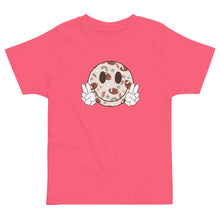 Load image into Gallery viewer, Smiley Face Football Toddler T-shirt
