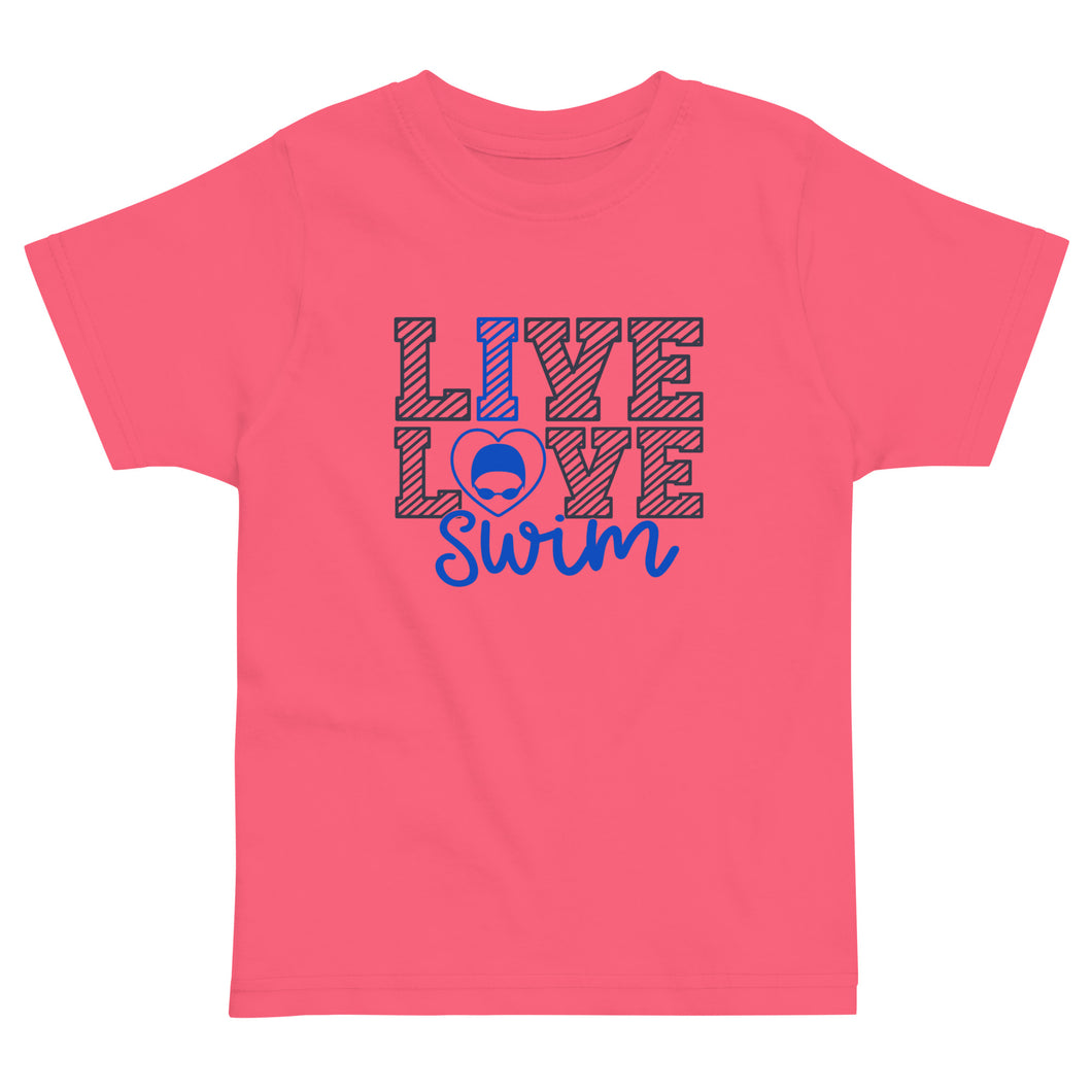 Live Love Swim Toddler Tee