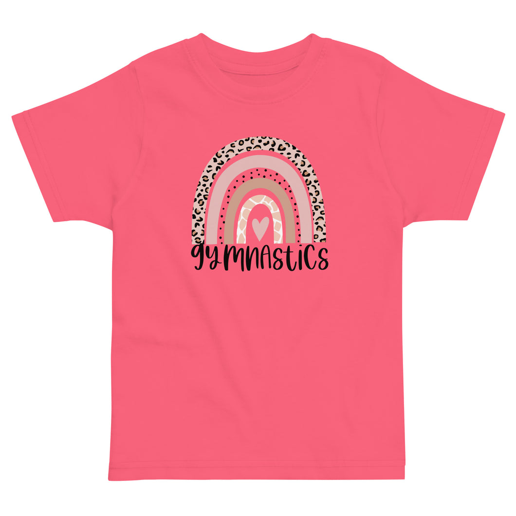 Gymnastics Rainbow Toddler Tee