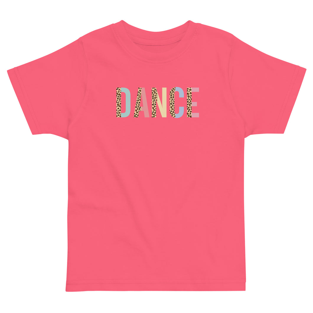 Dance Leopard Toddler Tee