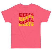 Load image into Gallery viewer, Cheifs Wave Toddler T-shirt(NFL)
