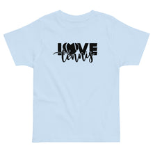 Load image into Gallery viewer, Love Tennis Toddler Tee
