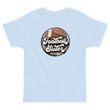 Load image into Gallery viewer, Football Sister Toddler Tee
