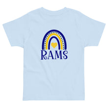 Load image into Gallery viewer, Rams Rainbow Toddler T-shirt(NFL)
