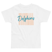 Load image into Gallery viewer, Dolphins Stack Toddler T-shirt(NFL)
