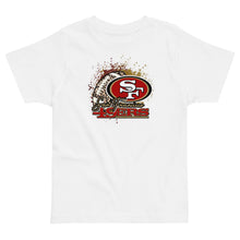 Load image into Gallery viewer, 49ers Splatter Toddler T-shirt(NFL)
