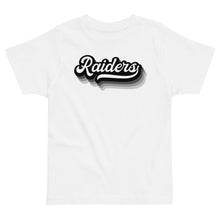 Load image into Gallery viewer, Raiders Retro Toddler T-shirt(NFL)
